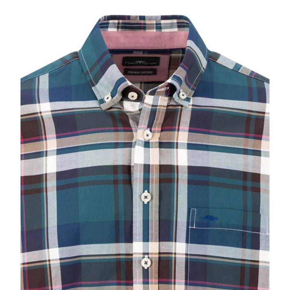 Fynch-Hatton Multicolour Oxford Check Shirt